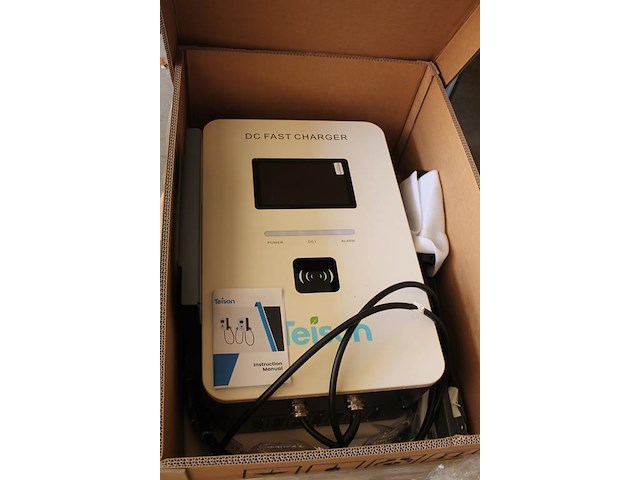 Snellaadstation / dc charging station teison ts-edw20-001 met 10,1 inch touchscreen. 400v. output 200-1000v... - afbeelding 4 van  11