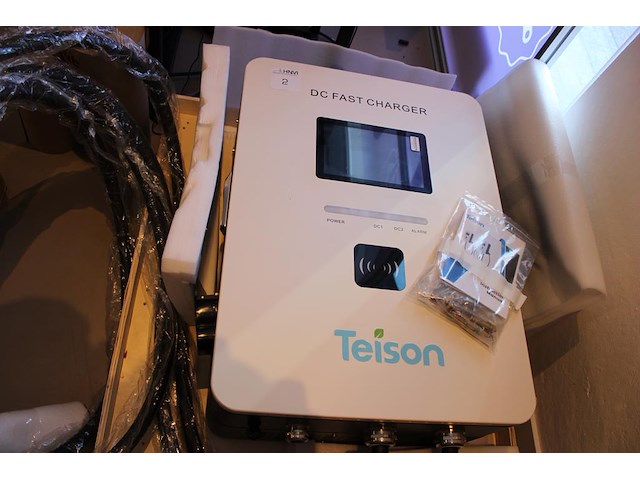 Snellaadstation / dc charging station teison ts-edw40-001 met 10,1 inch touchscreen. 400v. output 200-1000v... - afbeelding 1 van  4