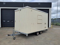 Snelverkeer schaftwagen / bouwkeet tandemasser, schans, opbouw de meeuw, s2000v, wit, 2003 - afbeelding 1 van  67