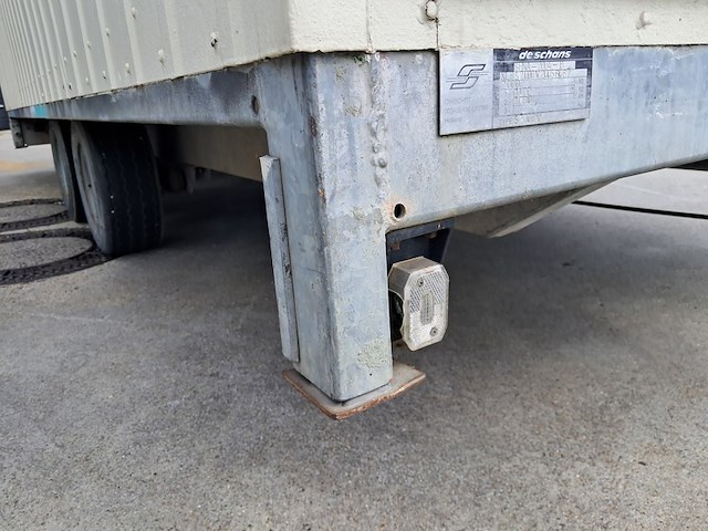 Snelverkeer schaftwagen / bouwkeet tandemasser, schans, opbouw de meeuw, s2000v, wit, 2003 - afbeelding 32 van  67