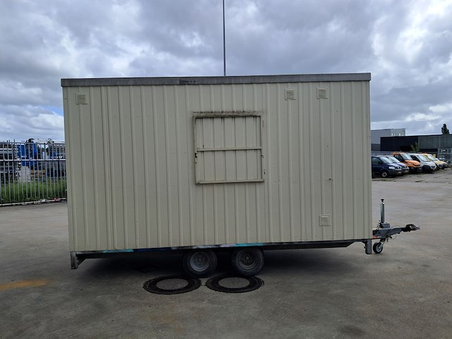Snelverkeer schaftwagen / bouwkeet tandemasser, schans, opbouw de meeuw, s2000v, wit, 2003 - afbeelding 6 van  67