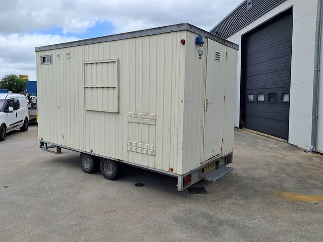 Snelverkeer schaftwagen / bouwkeet tandemasser, schans, opbouw de meeuw, s2000v, wit, 2006 - afbeelding 3 van  60