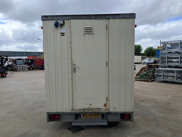 Snelverkeer schaftwagen / bouwkeet tandemasser, schans, opbouw de meeuw, s2000v, wit, 2006 - afbeelding 4 van  60