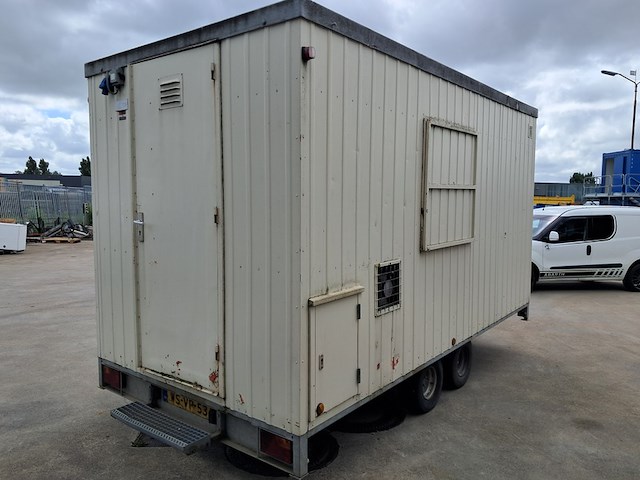 Snelverkeer schaftwagen / bouwkeet tandemasser, schans, opbouw de meeuw, s2000v, wit, 2006 - afbeelding 5 van  60