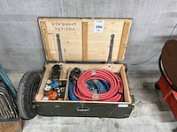 Snijbrander koffer met inhoud - afbeelding 2 van  5