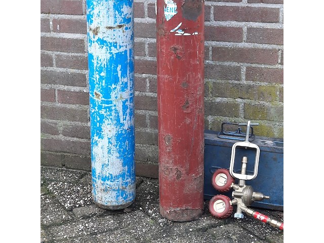 Snijbranderset met slang en reduceerventiel - afbeelding 4 van  7