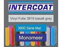 Snijfolie 50m x 61cm intercoat, 3800 serie mat, 3819 basalt grey