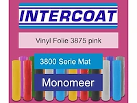 Snijfolie 50m x 61cm intercoat, 3800 serie mat, 3875 pink