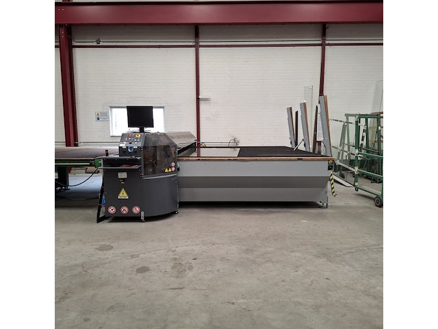 Snijmachine voor gelaagd glas, bottero, 515 lame/37, 2017 - afbeelding 12 van  54