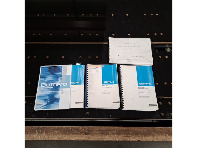 Snijmachine voor gelaagd glas, bottero, 515 lame/37, 2017 - afbeelding 25 van  54