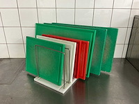 Snijplank met houder (7x)