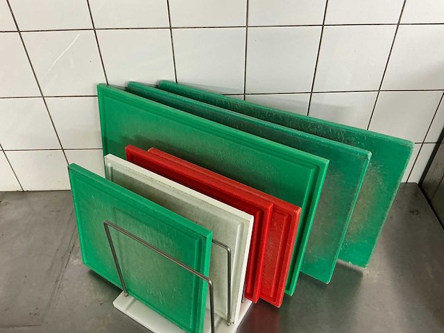 Snijplank met houder (7x) - afbeelding 2 van  2