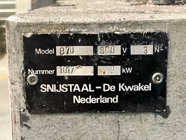 Snijstaal b70 verwarmingsbad - afbeelding 5 van  5