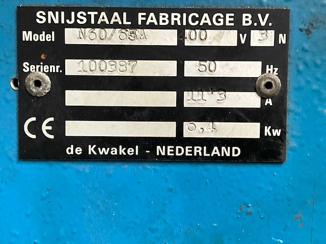 Snijstaal n60/65a hardings oven / lucht circulatie oven - afbeelding 7 van  7