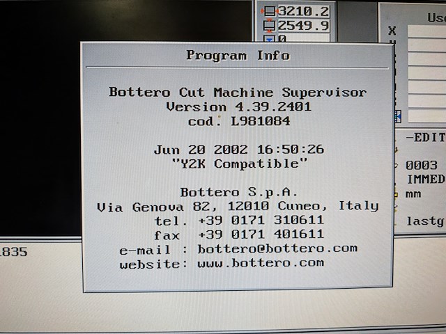 Snijtafel, bottero, 352bcs, 2002 - afbeelding 28 van  47