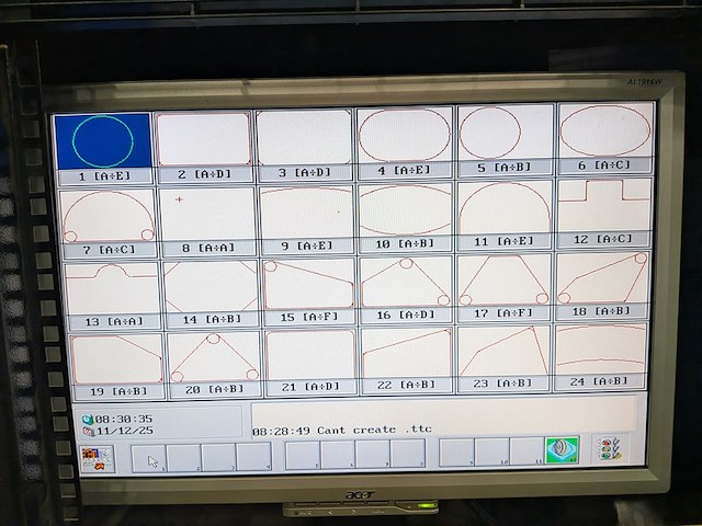 Snijtafel, bottero, 352bcs, 2002 - afbeelding 30 van  47