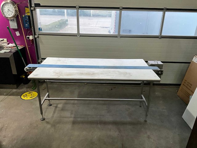 Snijtafel met lopende band - afbeelding 3 van  8