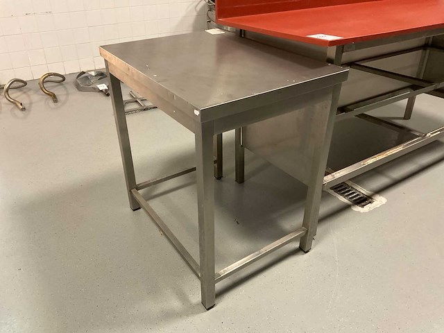 Snijtafel met rvs onderstel - afbeelding 3 van  3