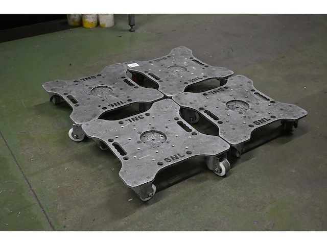Snl machine transport trolley (4x) - afbeelding 1 van  3