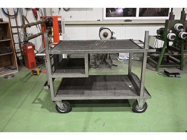 Snl rvs magazijnwagen - afbeelding 3 van  6