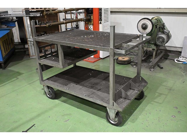 Snl rvs magazijnwagen - afbeelding 4 van  6