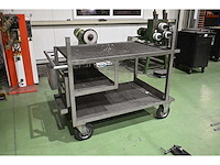 Snl rvs magazijnwagen - afbeelding 5 van  6