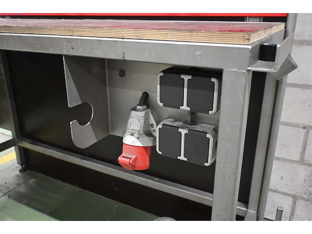 Snl rvs werkbank met heuer front bankschroef - afbeelding 6 van  7