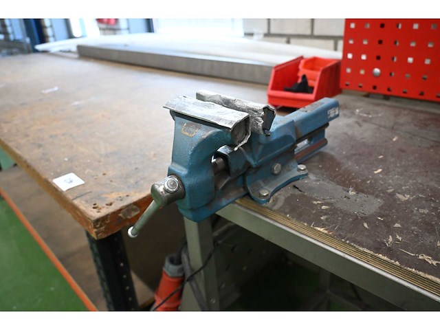 Snl rvs werkbank met heuer front bankschroef - afbeelding 3 van  5