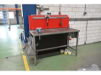 Snl rvs werkbank met heuer front bankschroef - afbeelding 2 van  7