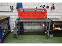 Snl rvs werkbank met heuer front bankschroef - afbeelding 2 van  8