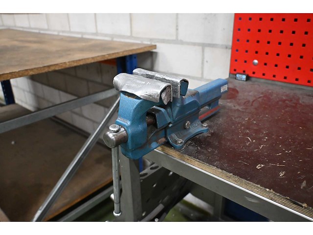Snl rvs werkbank met heuer front bankschroef - afbeelding 5 van  8