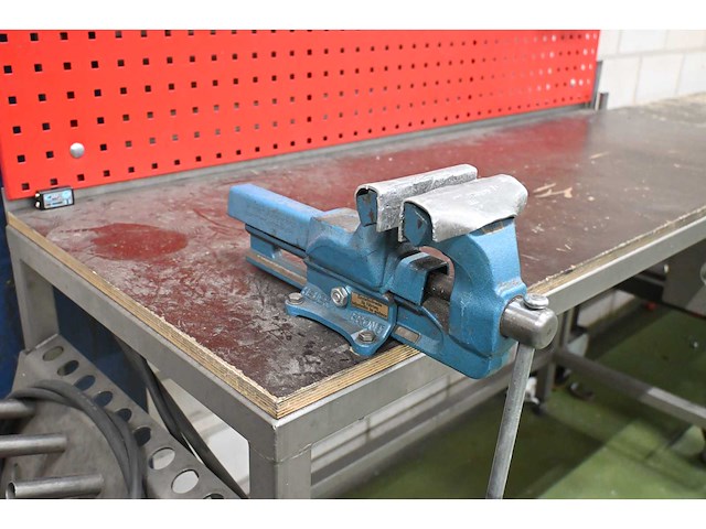 Snl rvs werkbank met heuer front bankschroef - afbeelding 6 van  8