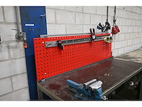 Snl rvs werkbank met heuer front bankschroef - afbeelding 8 van  8