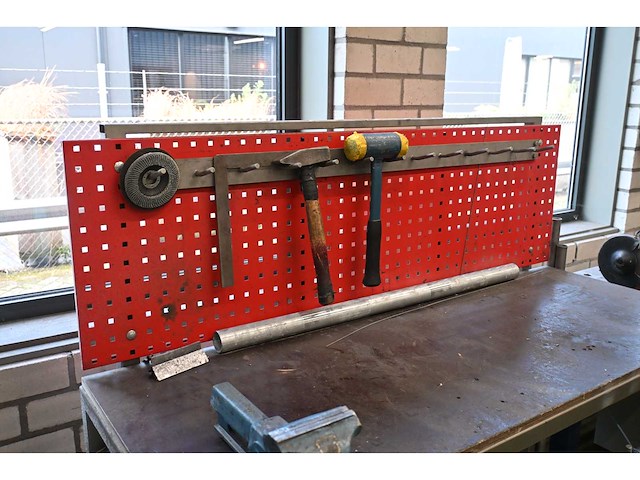Snl rvs werkbank met heuer front bankschroef - afbeelding 2 van  6
