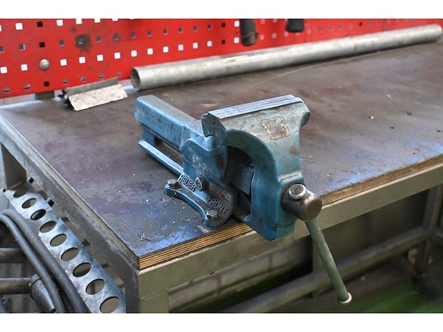 Snl rvs werkbank met heuer front bankschroef - afbeelding 3 van  6