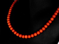 Snoer met echte bloedkoralen - afbeelding 6 van  8