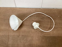 Snoerpendel, e27 fitting, kunstof wit (50x) - afbeelding 1 van  2