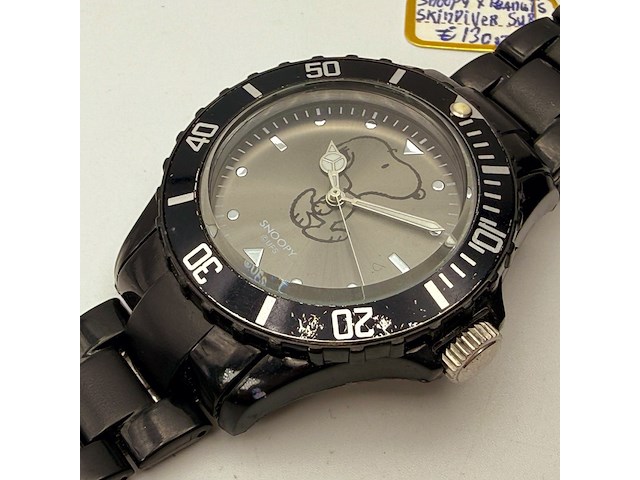 Snoopy x peanuts skindiver submariner herenhorloge - afbeelding 2 van  7