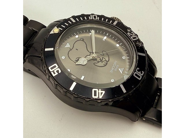 Snoopy x peanuts skindiver submariner herenhorloge - afbeelding 4 van  7