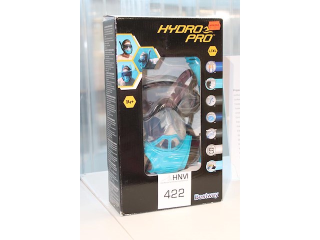 Snorkelmasker flowtech bestway hydro pro l/xl - afbeelding 2 van  2