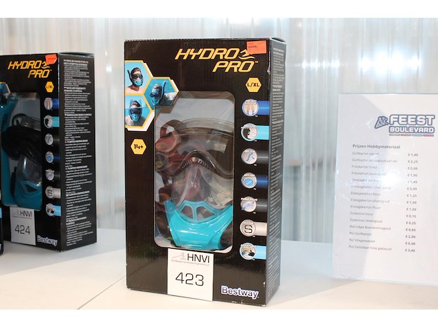 Snorkelmasker flowtech bestway hydro pro l/xl - afbeelding 1 van  2