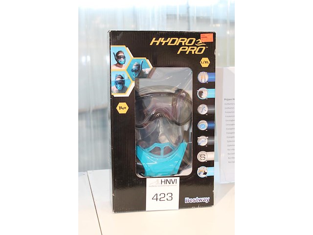 Snorkelmasker flowtech bestway hydro pro l/xl - afbeelding 2 van  2