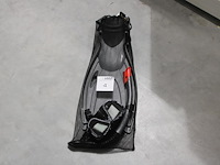 Snorkelset bestway bestaande uit snorkel, zwemvliezen en bril. - afbeelding 1 van  2