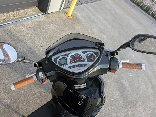 Snorscooter, kymco, people s, zwart, 2009 - afbeelding 2 van  32
