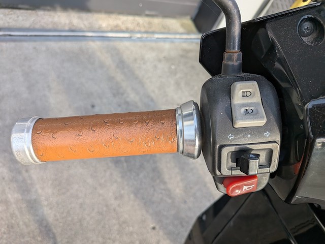 Snorscooter, kymco, people s, zwart, 2009 - afbeelding 4 van  32