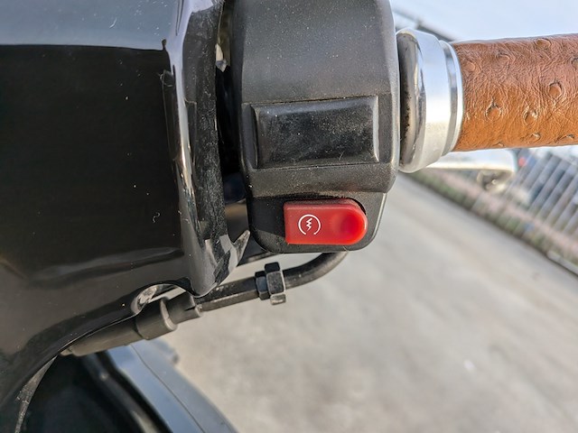 Snorscooter, kymco, people s, zwart, 2009 - afbeelding 8 van  32