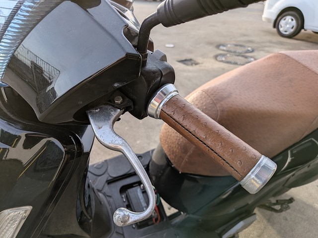 Snorscooter, kymco, people s, zwart, 2009 - afbeelding 10 van  32