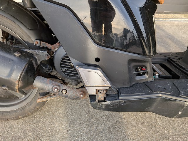 Snorscooter, kymco, people s, zwart, 2009 - afbeelding 16 van  32