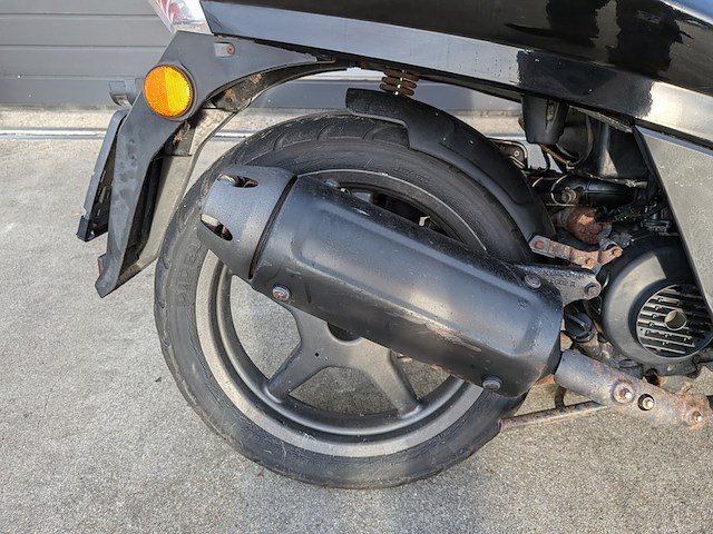 Snorscooter, kymco, people s, zwart, 2009 - afbeelding 17 van  32