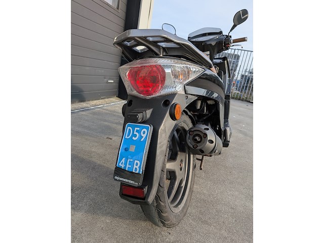 Snorscooter, kymco, people s, zwart, 2009 - afbeelding 19 van  32